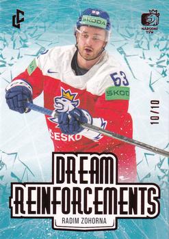 2024 Legendary Cards Expectations Road to Prague - Dream Reinforcements Red #DR-11 Radim Zohorna Front