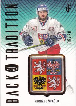 2024 Legendary Cards Expectations Road to Prague - Back to Tradition Gold #BTT-06 Michael Spacek Front