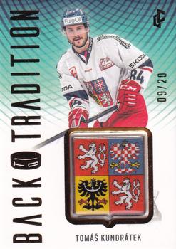 2024 Legendary Cards Expectations Road to Prague - Back to Tradition Gold #BTT-10 Tomas Kundratek Front
