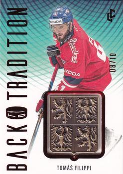 2024 Legendary Cards Expectations Road to Prague - Back to Tradition Red #BTT-01 Tomas Filippi Front