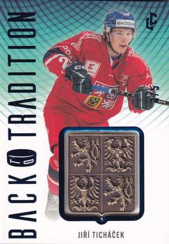 2024 Legendary Cards Expectations Road to Prague - Back to Tradition Blue #BTT-19 Jiri Tichacek Front