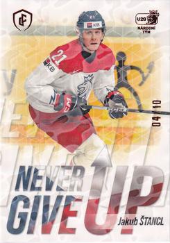 2024 Legendary Cards Expectations Road to Prague - Never Give Up Magma #NGU-17 Jakub Stancl Front