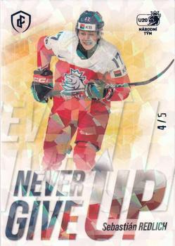 2024 Legendary Cards Expectations Road to Prague - Never Give Up Ice Floes #NGU-13 Sebastian Redlich Front