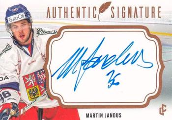 2024 Legendary Cards Expectations Road to Prague - Authentic Signature Gold #AS-02 Martin Jandus Front
