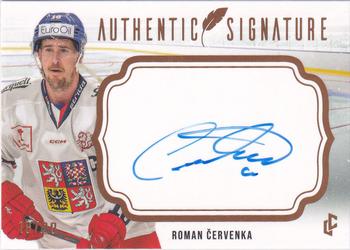 2024 Legendary Cards Expectations Road to Prague - Authentic Signature Gold #AS-18 Roman Cervenka Front