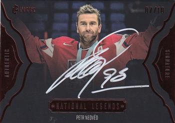 2024 Legendary Cards Expectations Road to Prague - National Legends Authentic Signature Red #NL-08 Petr Nedved Front