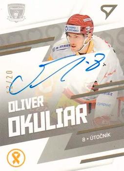 2024 SportZoo O kapku lepší hokej - Autographs #KNS-OO Oliver Okuliar Front