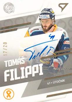 2024 SportZoo O kapku lepší hokej - Autographs #KNS-TF Tomas Filippi Front