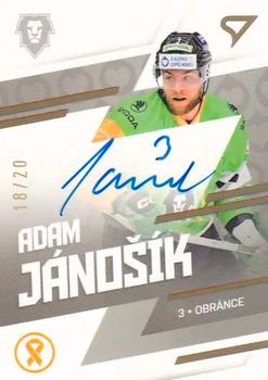 2024 SportZoo O kapku lepší hokej - Autographs #KNS-AJ Adam Janosik Front