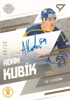 2024 SportZoo O kapku lepší hokej - Autographs #KNS-AK Adam Kubik Front