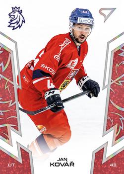 2024 SportZoo Hokejové Česko - Red #42 Jan Kovar Front
