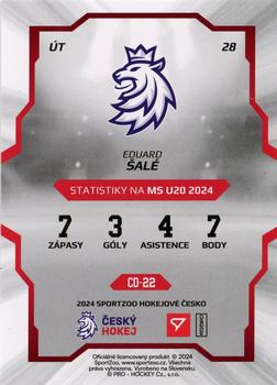 2024 SportZoo Hokejové Česko - Team 20 #CD-22 Eduard Sale Back