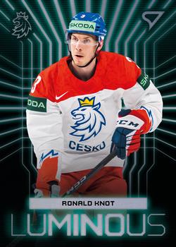 2024 SportZoo Hokejové Česko - Luminous #LS-09 Ronald Knot Front