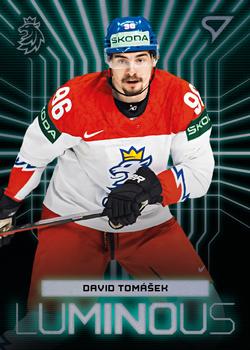 2024 SportZoo Hokejové Česko - Luminous #LS-26 David Tomasek Front