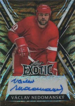 2024 Leaf Metal Hockey Legends - Exotic Autographs Tiger #E-VN1 Václav Nedomanský Front