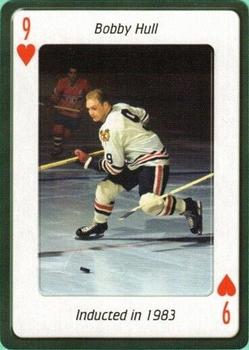 2006 Hockey Hall of Fame Playing Cards #9♥ Bobby Hull Front