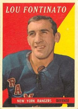 1958-59 Topps #41 Lou Fontinato Front