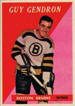 1958-59 Topps #51 Jean-Guy Gendron Front