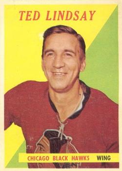 1958-59 Topps #63 Ted Lindsay Front