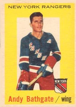 1959-60 Topps #34 Andy Bathgate Front