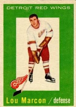 1959-60 Topps #49 Lou Marcon Front