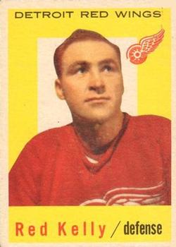 1959-60 Topps #65 Red Kelly Front