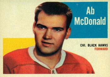 1960-61 Topps #33 Ab McDonald Front