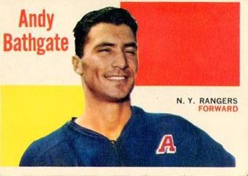 1960-61 Topps #45 Andy Bathgate Front