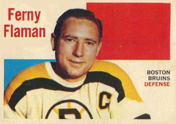 1960-61 Topps #57 Ferny Flaman Front