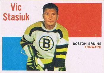1960-61 Topps #66 Vic Stasiuk Front