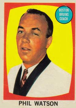 1961-62 Topps #1 Phil Watson Front