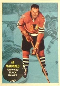 1961-62 Topps #27 Ab McDonald Front