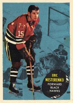 1961-62 Topps #28 Eric Nesterenko Front