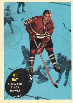 1961-62 Topps #35 Red Hay Front