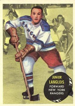 1961-62 Topps #46 Junior Langlois Front