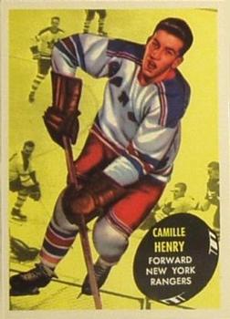1961-62 Topps #56 Camille Henry Front