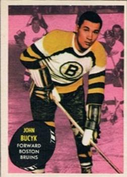 1961-62 Topps #8 John Bucyk Front