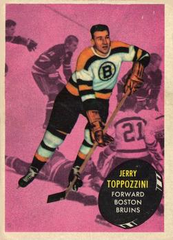 1961-62 Topps #9 Jerry Toppazzini Front