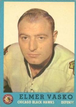 1962-63 Topps #27 Elmer Vasko Front