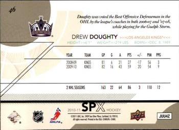 2010-11 SPx #46 Drew Doughty  Back