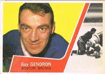 1963-64 Topps #16 Jean-Guy Gendron Front