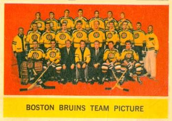 1963-64 Topps #21 Boston Bruins Front