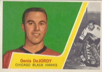 1963-64 Topps #24 Denis DeJordy Front