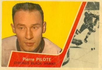 1963-64 Topps #25 Pierre Pilote Front