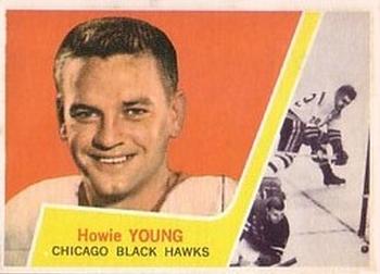 1963-64 Topps #29 Howie Young Front