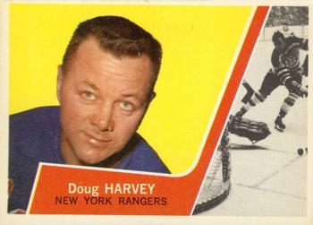 1963-64 Topps #47 Doug Harvey Front