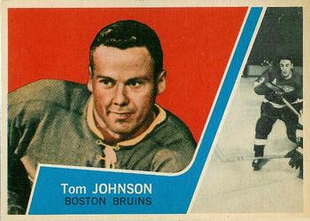 1963-64 Topps #4 Tom Johnson Front