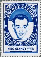1961-62 Topps - Stamps #NNO King Clancy  Front