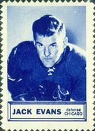 1961-62 Topps - Stamps #NNO Jack Evans  Front
