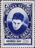 1961-62 Topps - Stamps #NNO George Hay  Front